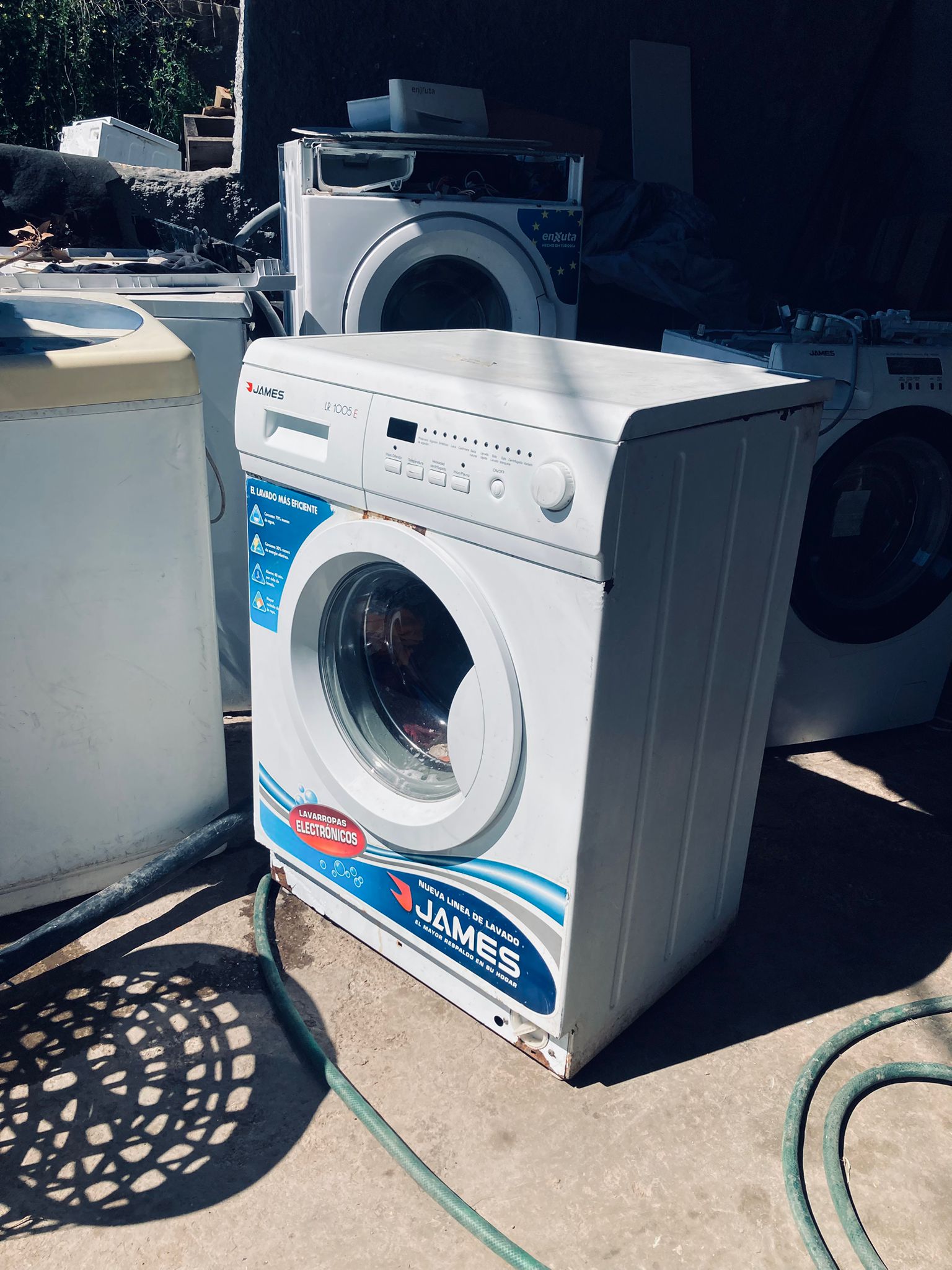 Lavarropas reacondicionados con garantía listos para la venta en Durazno
